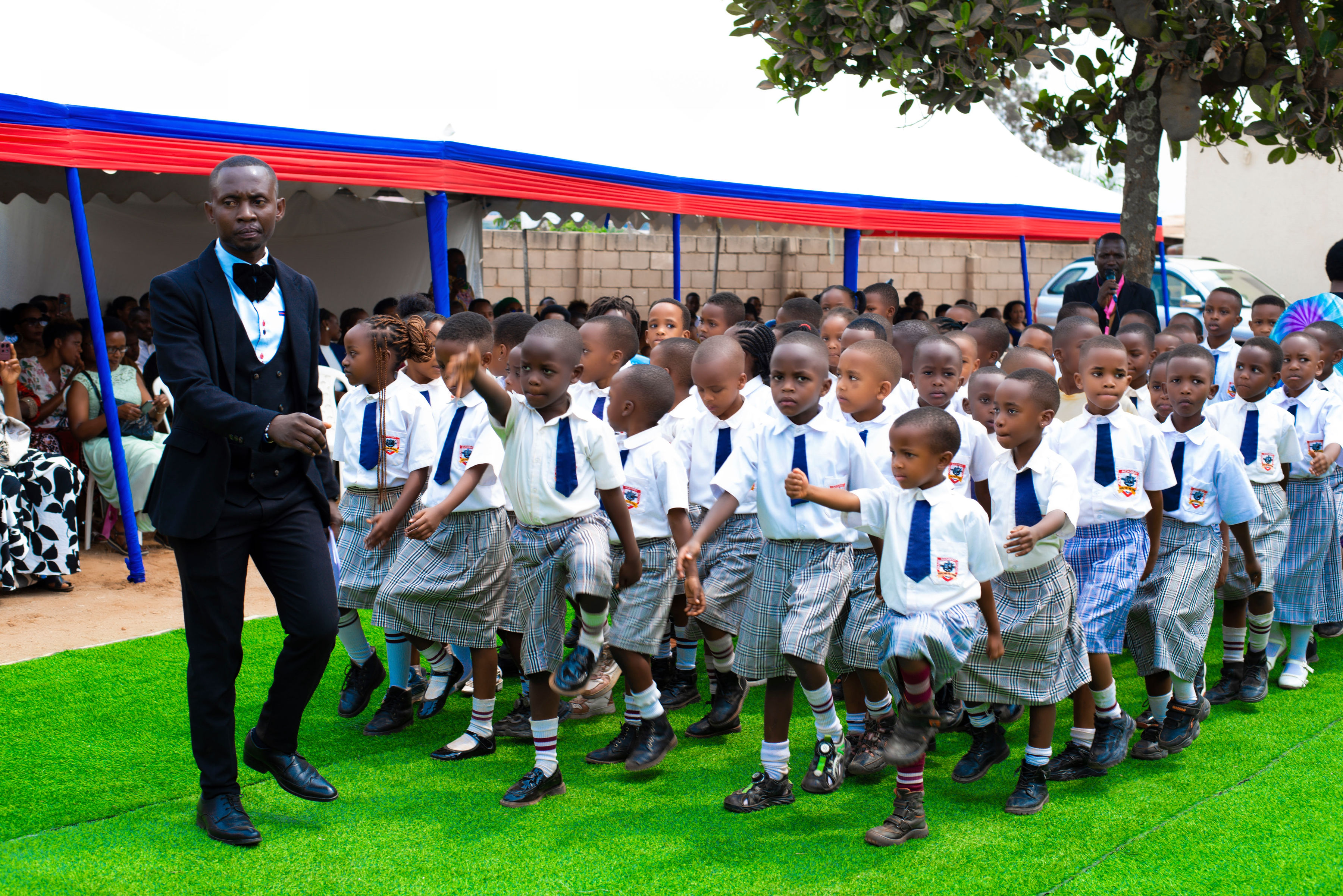 Group of students at Praise Academy