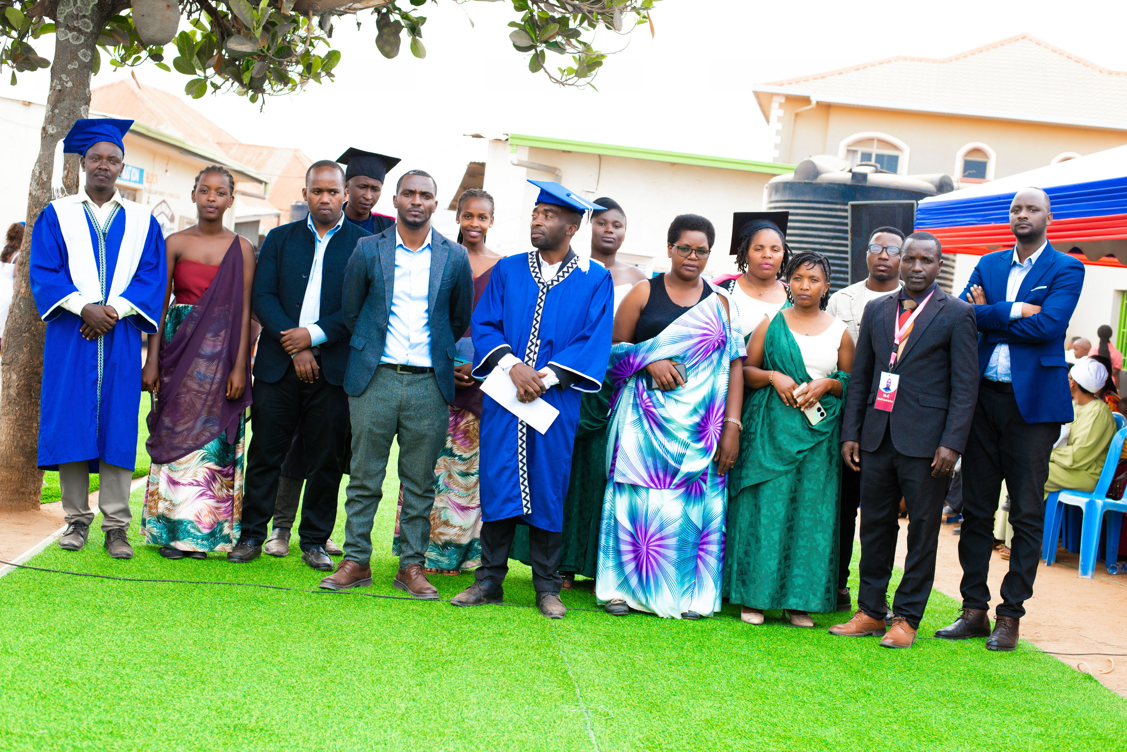 Praise Academy teachers and staff